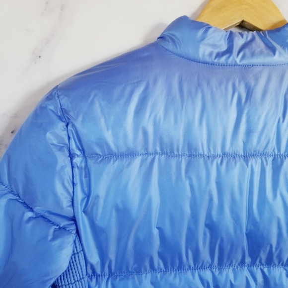 VIA SPIGA Blue Puffer Jacket - Picture 6 of 15